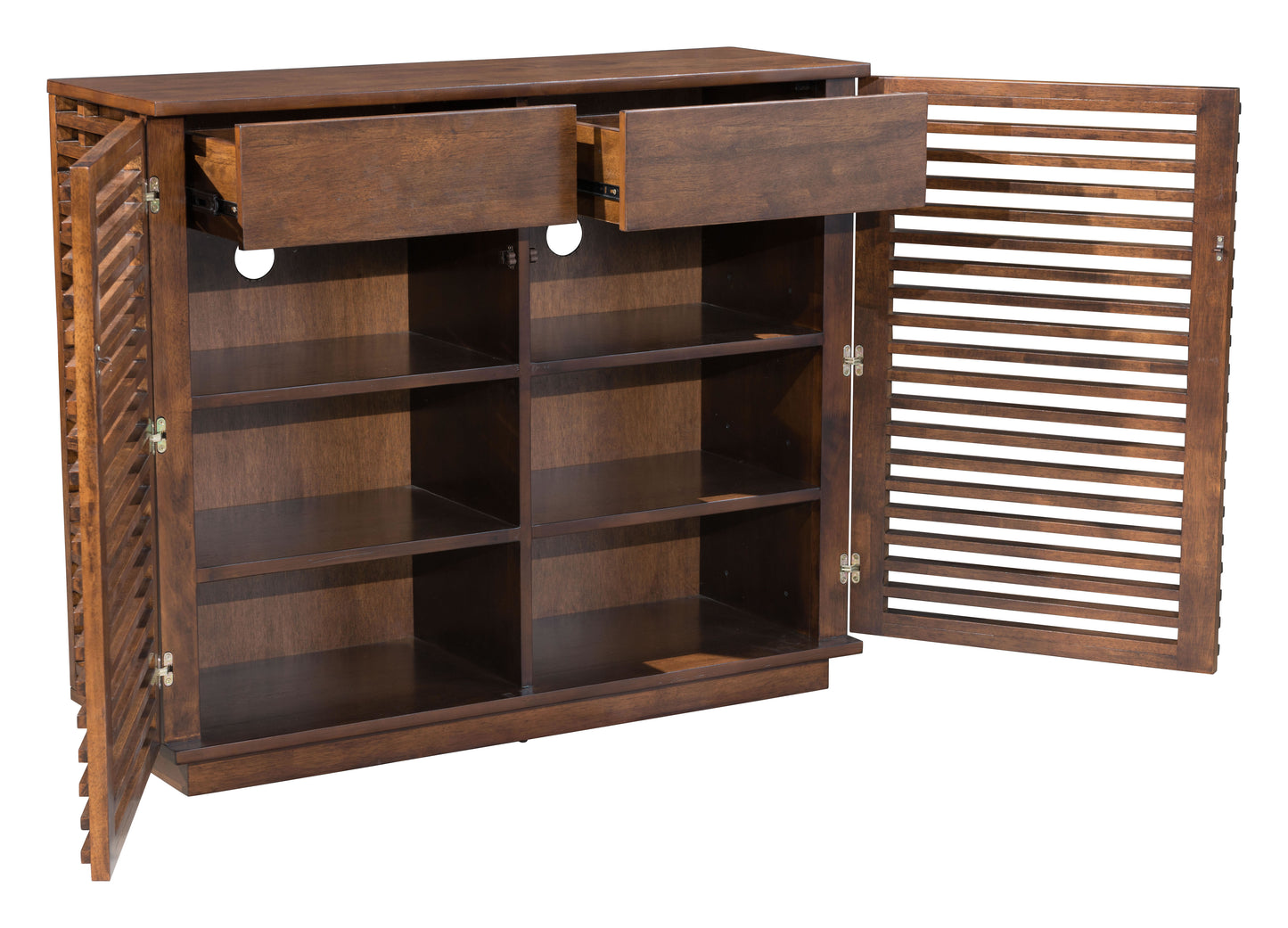 Linea Cabinet Walnut