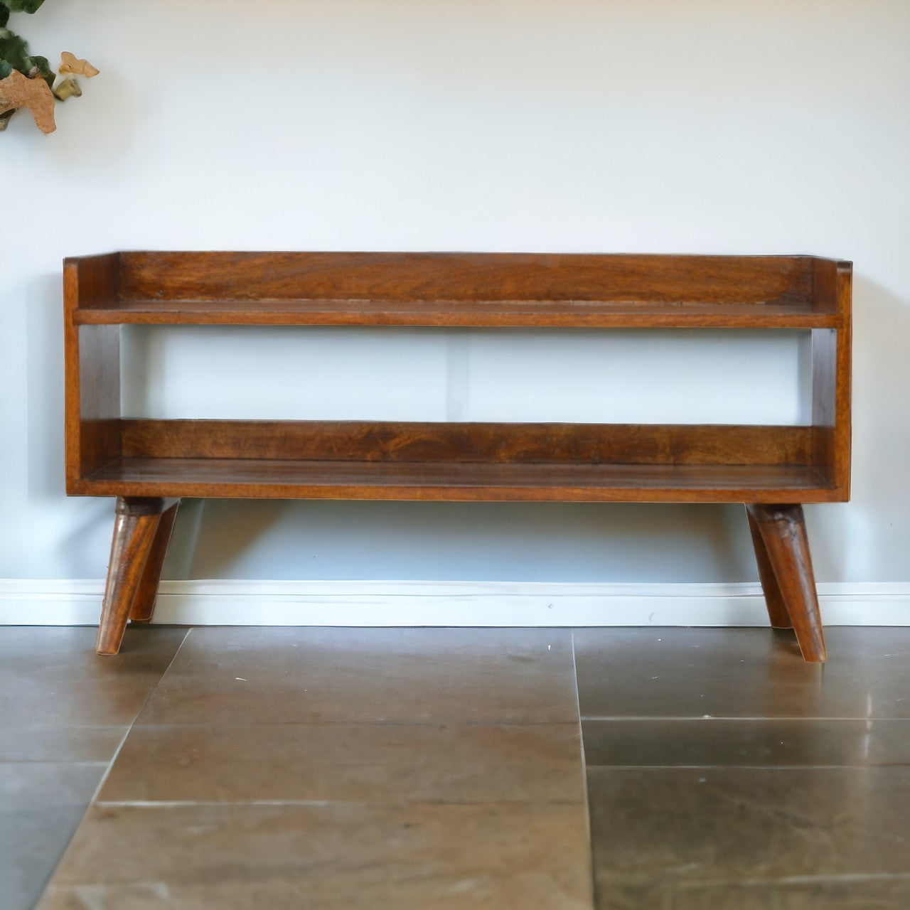 Chestnut Nordic Storage Bench