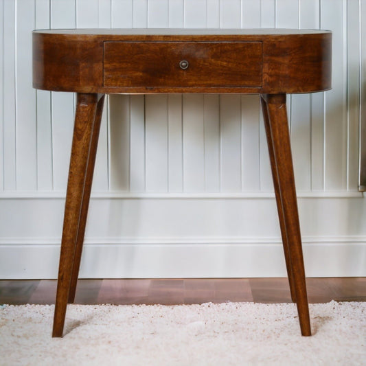 Albion Chestnut Console - The Sturdy Wood Company