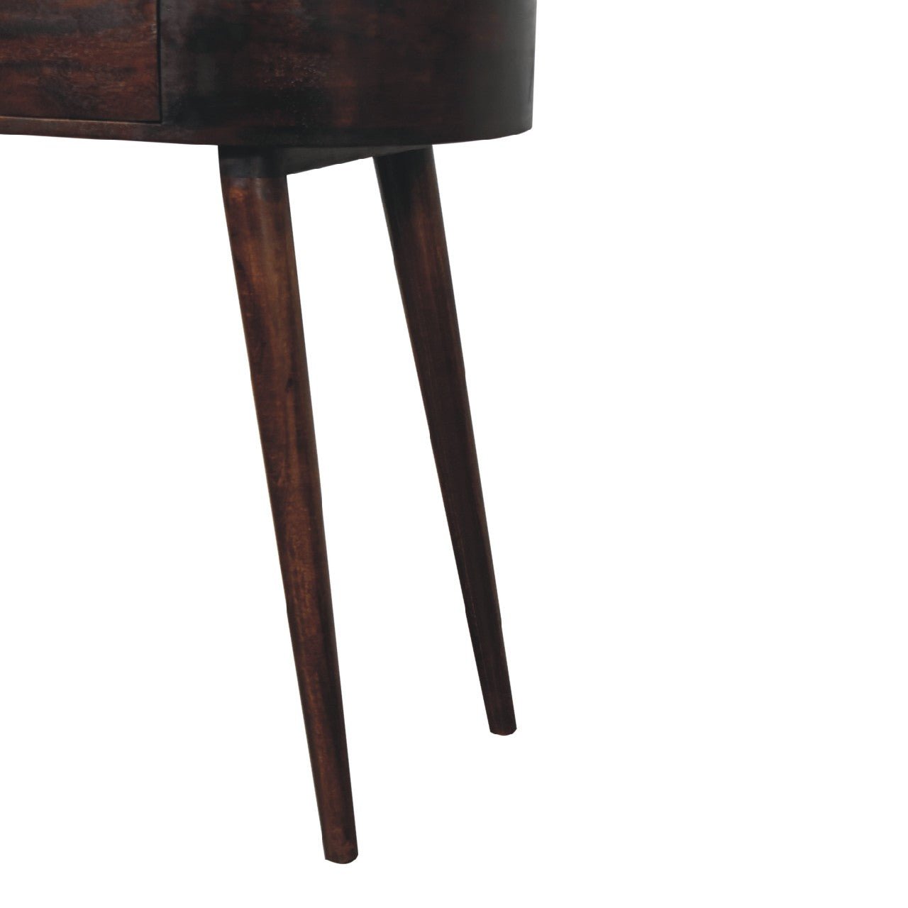 Albion Light Walnut Console Table - The Sturdy Wood Company