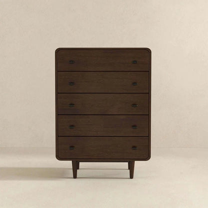 Alexa Mid Century Modern Dresser 5 Drawer - The Sturdy Wood Company