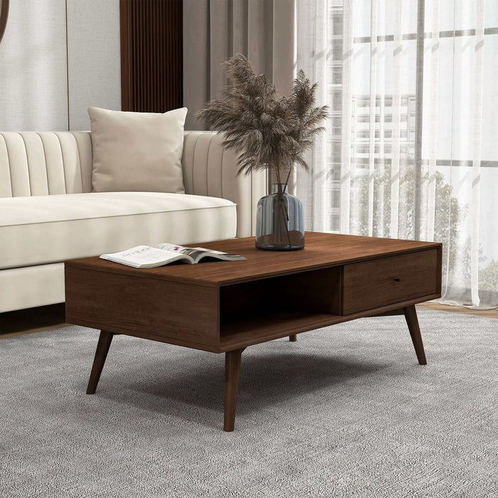 Caroline Walnut Coffee Table - The Sturdy Wood Company