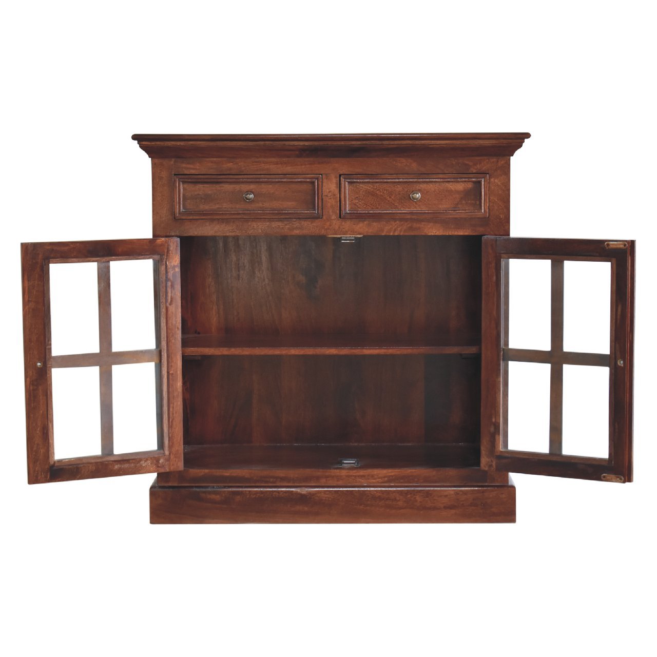 Cherry Glazed Cabinet - The Sturdy Wood Company