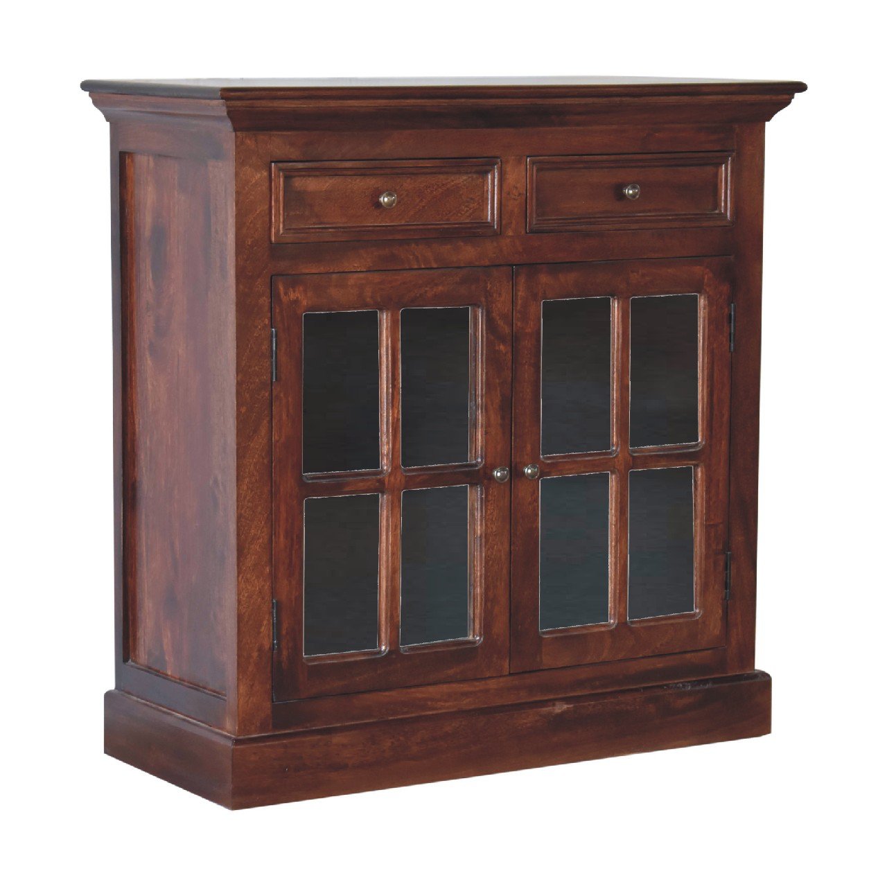 Cherry Glazed Cabinet - The Sturdy Wood Company