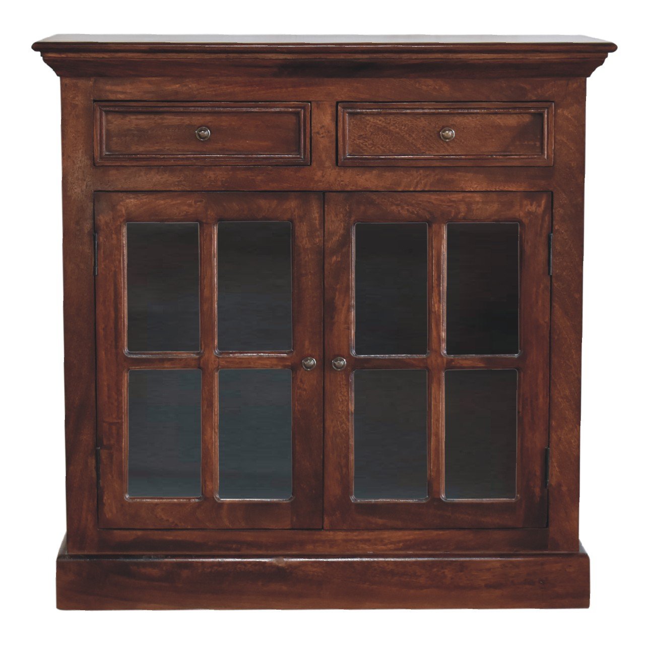 Cherry Glazed Cabinet - The Sturdy Wood Company