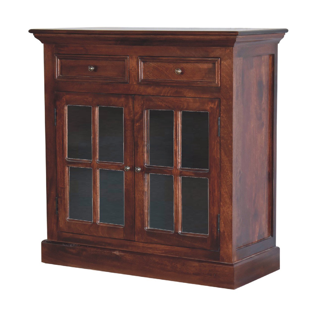 Cherry Glazed Cabinet - The Sturdy Wood Company