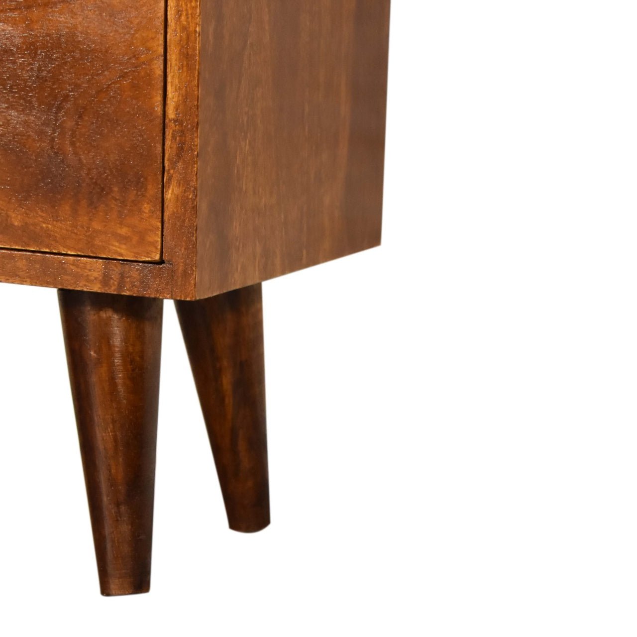 Chestnut Bedside Table - The Sturdy Wood Company