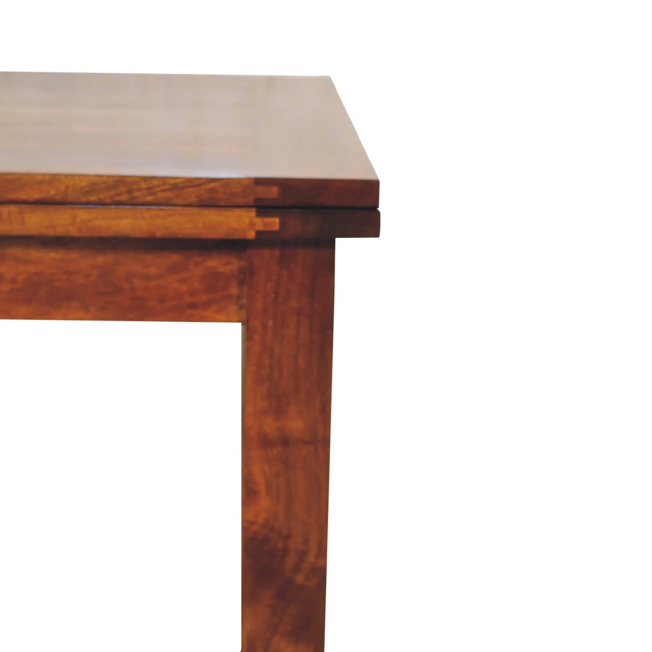 Chestnut Butterfly Dining Table - The Sturdy Wood Company