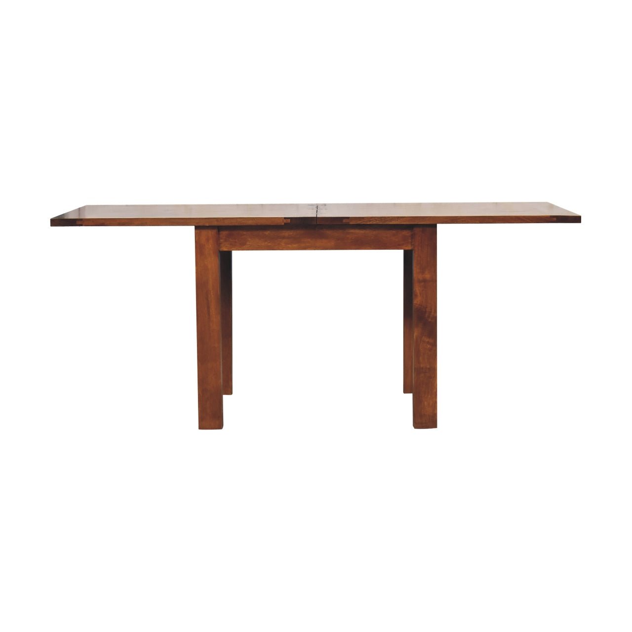 Chestnut Butterfly Dining Table - The Sturdy Wood Company