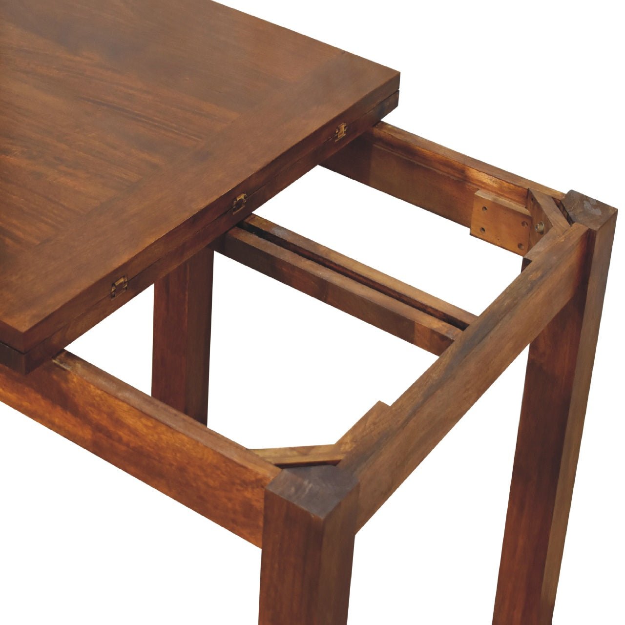 Chestnut Butterfly Dining Table - The Sturdy Wood Company