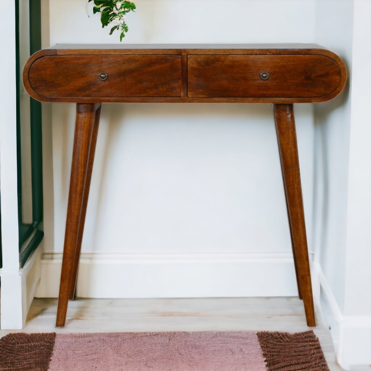 Chestnut London Console Table - The Sturdy Wood Company