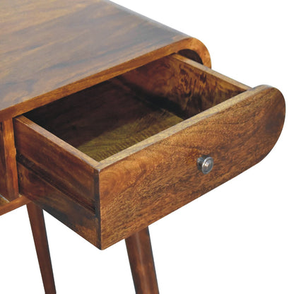 Chestnut London Open Console - The Sturdy Wood Company