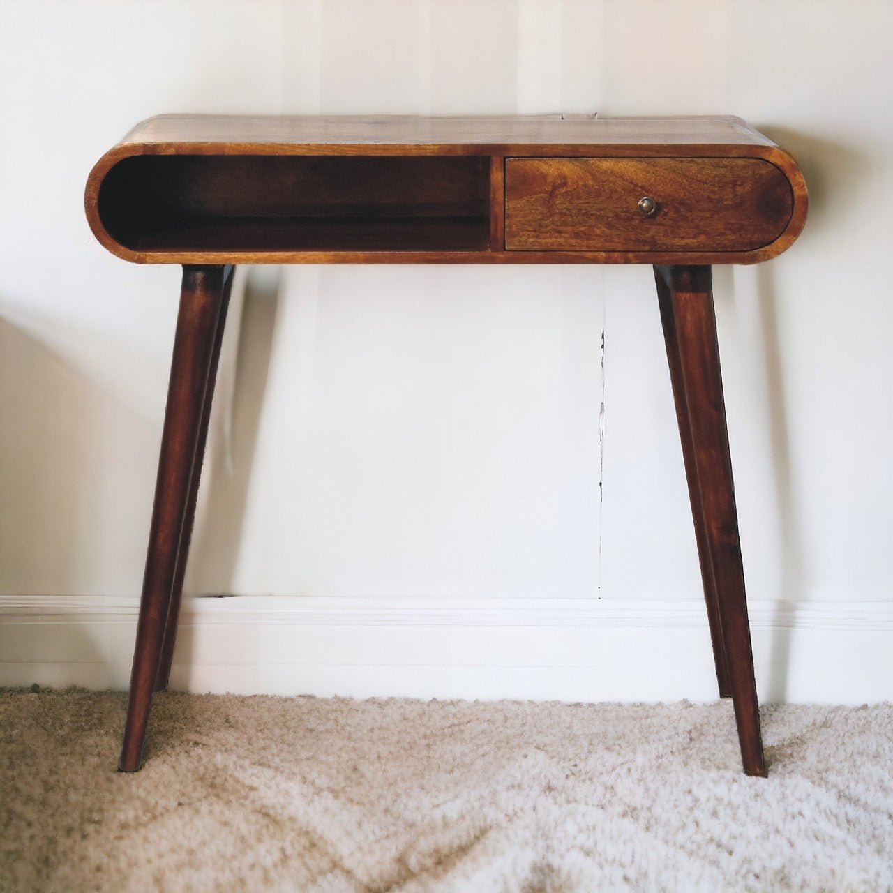 Chestnut London Open Console - The Sturdy Wood Company