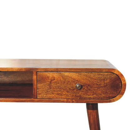 Chestnut London Open Console - The Sturdy Wood Company