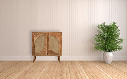 Close-knit Leaf Cabinet - The Sturdy Wood Company