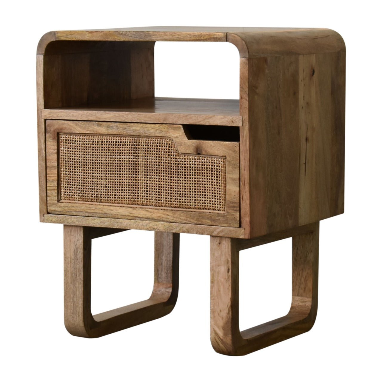 Close-knit Tallin Bedside - The Sturdy Wood Company