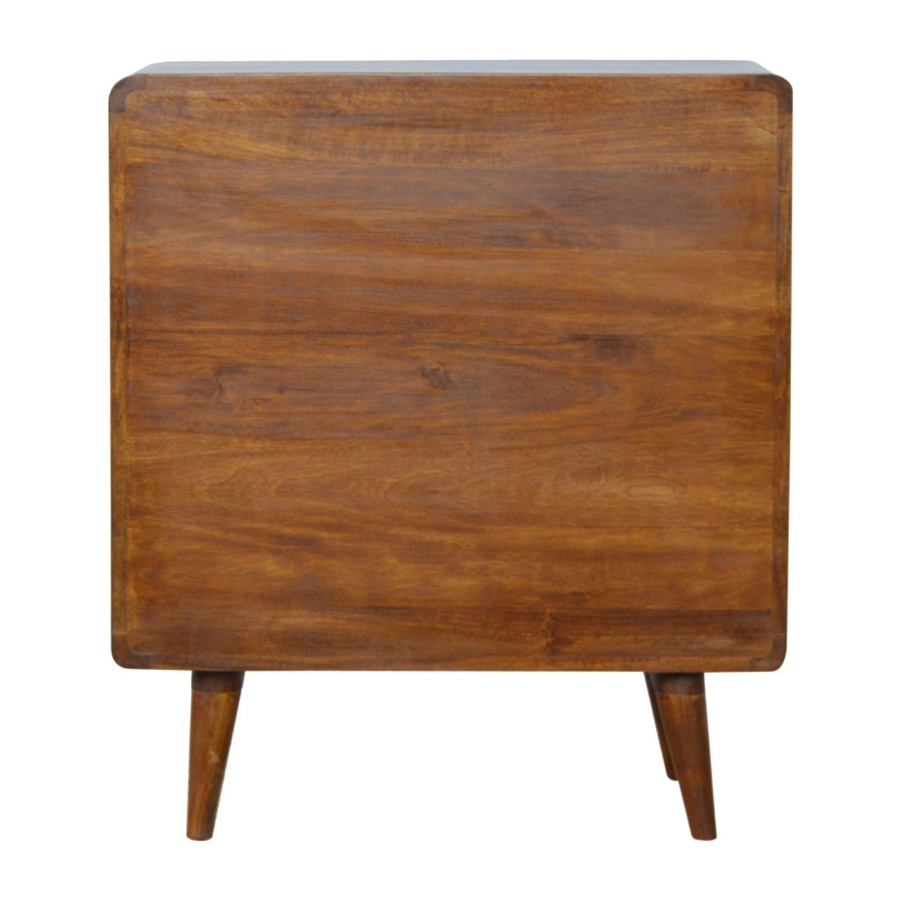 Curved Chestnut Chest - The Sturdy Wood Company