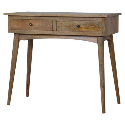 Hallway 2 Drawer Console Table - The Sturdy Wood Company