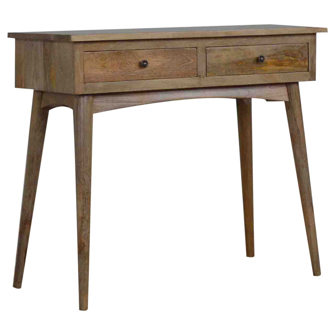 Hallway 2 Drawer Console Table - The Sturdy Wood Company