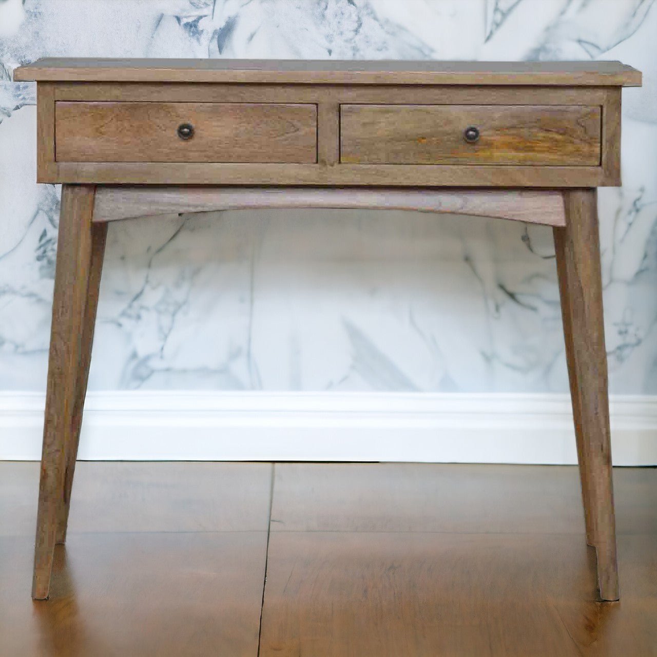 Hallway 2 Drawer Console Table - The Sturdy Wood Company