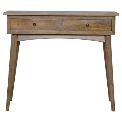 Hallway 2 Drawer Console Table - The Sturdy Wood Company