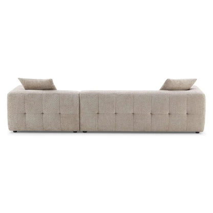 Kaynes Boucle Sectional Sofa - The Sturdy Wood Company