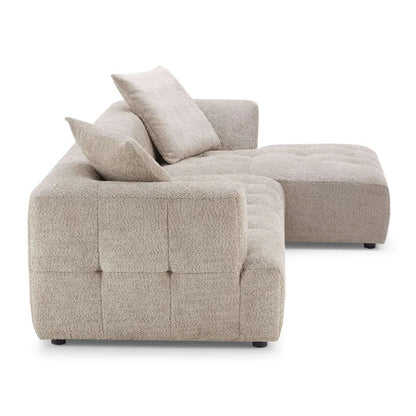 Kaynes Boucle Sectional Sofa - The Sturdy Wood Company