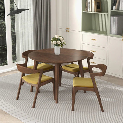 Lara Dining Table (Walnut) - The Sturdy Wood Company