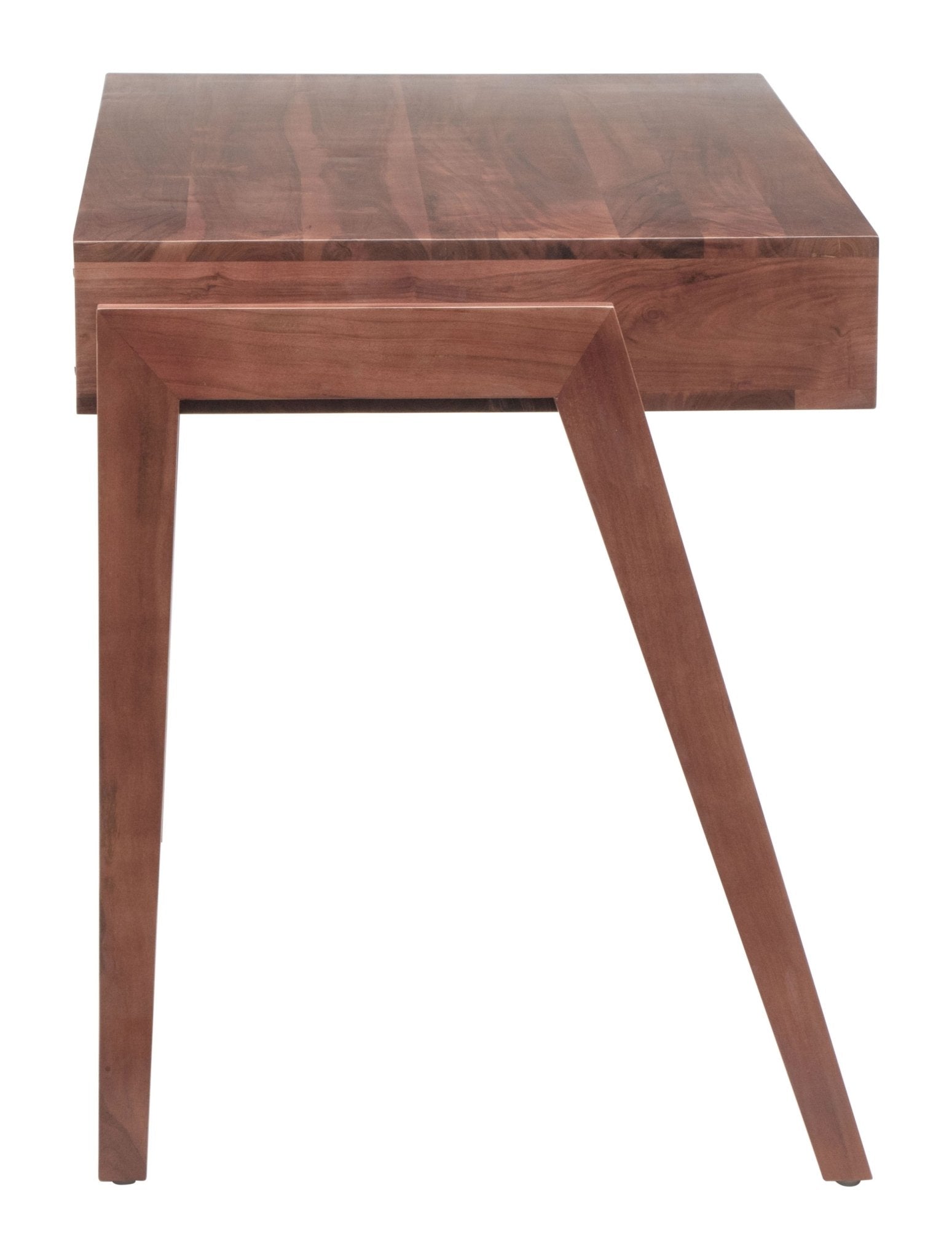 Linea Desk Walnut - The Sturdy Wood Company