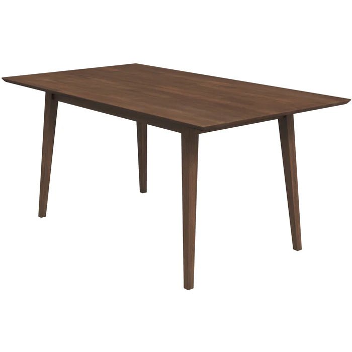 Mary Modern Style Solid Wood Rectangular Dining Kitchen Table 63" - The Sturdy Wood Company