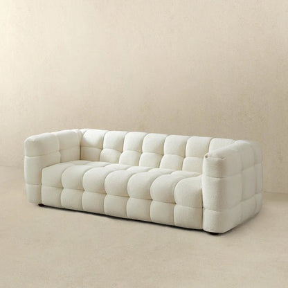 Morrison Sofa (Cream Boucle) - The Sturdy Wood Company