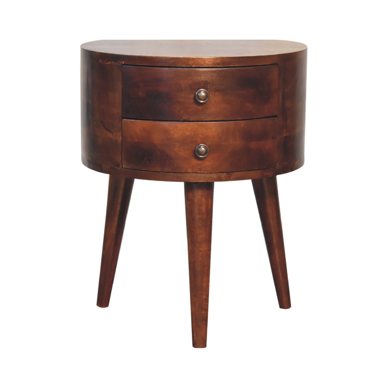 Odyssey Tripod Bedside Table - The Sturdy Wood Company