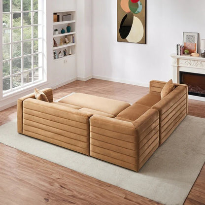 Solo Modular Corner Sectional Sofa - The Sturdy Wood Company