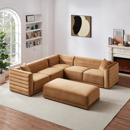 Solo Modular Corner Sectional Sofa - The Sturdy Wood Company